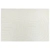 Tapis fausse fourrure Arka ivoire 90x60cm - Atmosphera