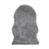 Tapis Hegoa gris 60 x 90 cm GoodHome