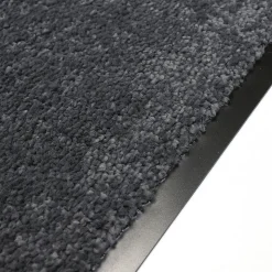 Tapis hygiène très absorbant noir L.90 x l.60 cm