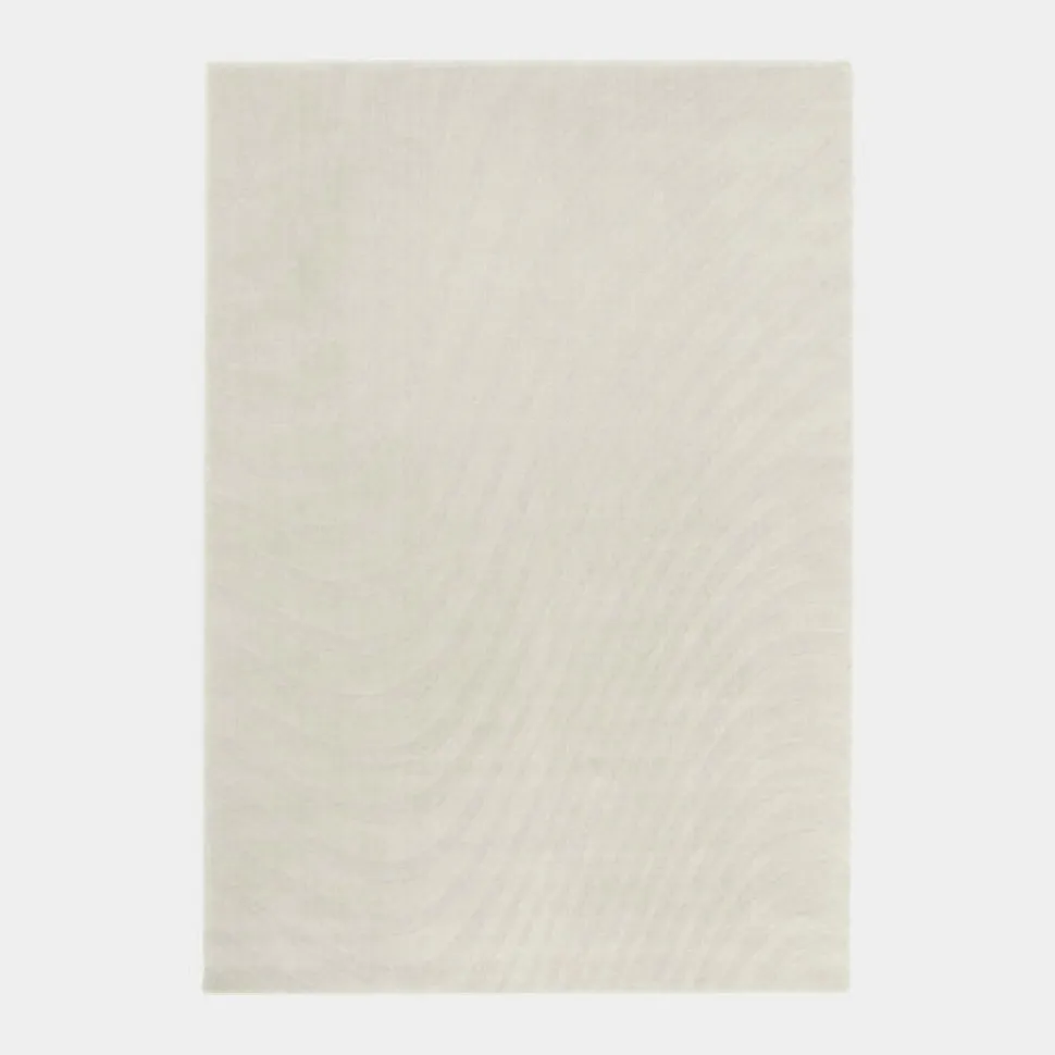 Tapis intérieur - Nazaré - Lignes écru et beige naturel - 80 x 150 cm