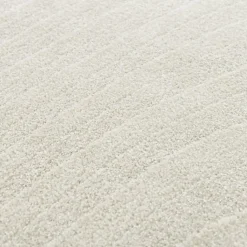 Tapis intérieur - Nazaré - Lignes écru et beige naturel - 80 x 150 cm