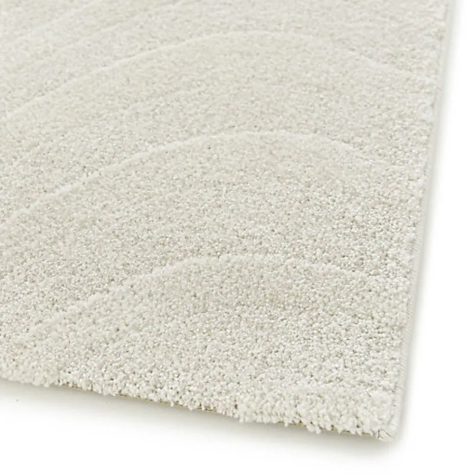 Tapis intérieur - Nazaré - Lignes écru et beige naturel - 80 x 150 cm