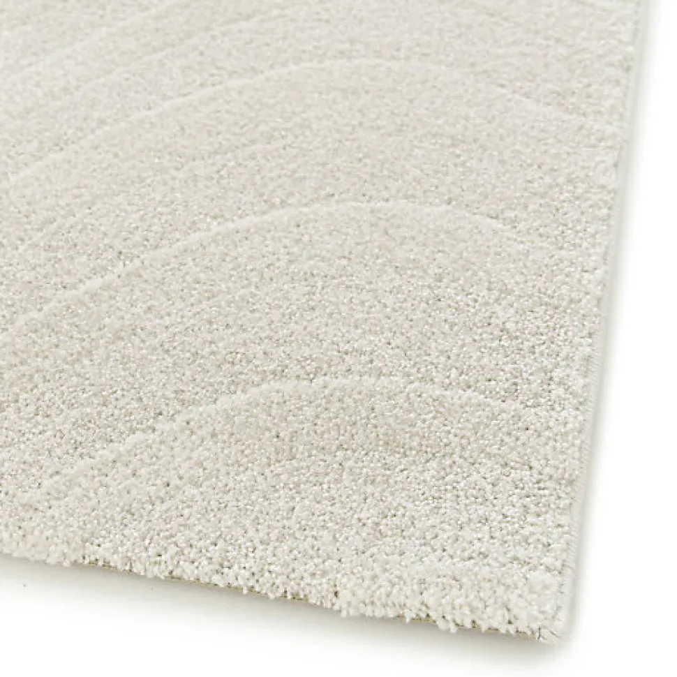Tapis intérieur - Nazaré - Lignes écru et beige naturel - 80 x 150 cm