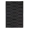 Tapis intérieur absorbant Bromberg imprimé géométrique gris L.90 x l.60 x ep.0,5 cm GoodHome