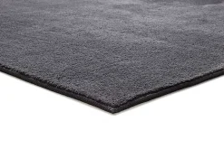 Tapis intérieur ATTICGO anthracite rectangulaire uni 80x150 cm CORALINE