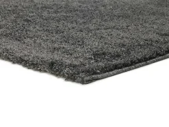 Tapis intérieur ATTICGO anthracite rectangulaire shaggy uni 160x230 cm ATLAS