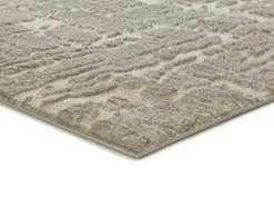 Tapis intérieur ATTICGO argent rectangulaire scandinave 160x230 cm LIMA