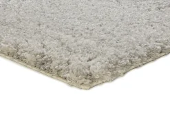 Tapis intérieur ATTICGO argent rectangulaire shaggy 120x170 cm ATESA