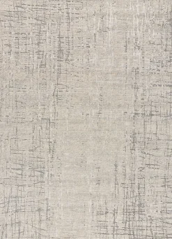Tapis intérieur ATTICGO argent rectangulaire abstrait 200x290 cm SENSATION