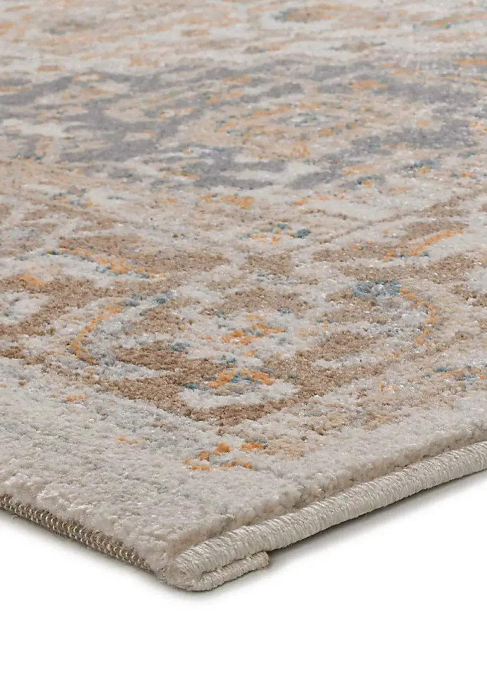 Tapis intérieur ATTICGO beige / gris rectangulaire vintage 160x230 cm DELTA