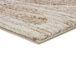 Tapis intérieur ATTICGO beige rectangulaire scandinave 120x170 cm LIMA