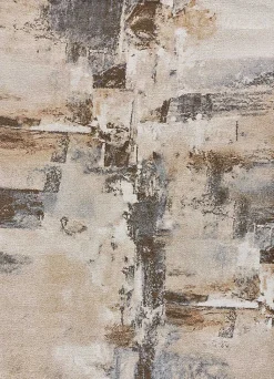 Tapis intérieur ATTICGO beige rectangulaire abstrait 120x170 cm AYDIN