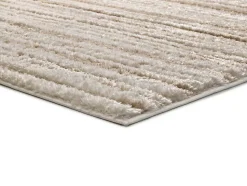 Tapis intérieur ATTICGO beige rectangulaire scandinave 120x170 cm LIMA