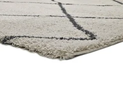 Tapis intérieur ATTICGO blanc rectangulaire éthnique 160x230 cm ATLAS