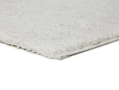Tapis intérieur ATTICGO blanc rectangulaire shaggy uni 120x180 cm ATLAS