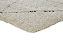 Tapis intérieur ATTICGO crème rectangulaire shaggy 160x230 cm ATESA
