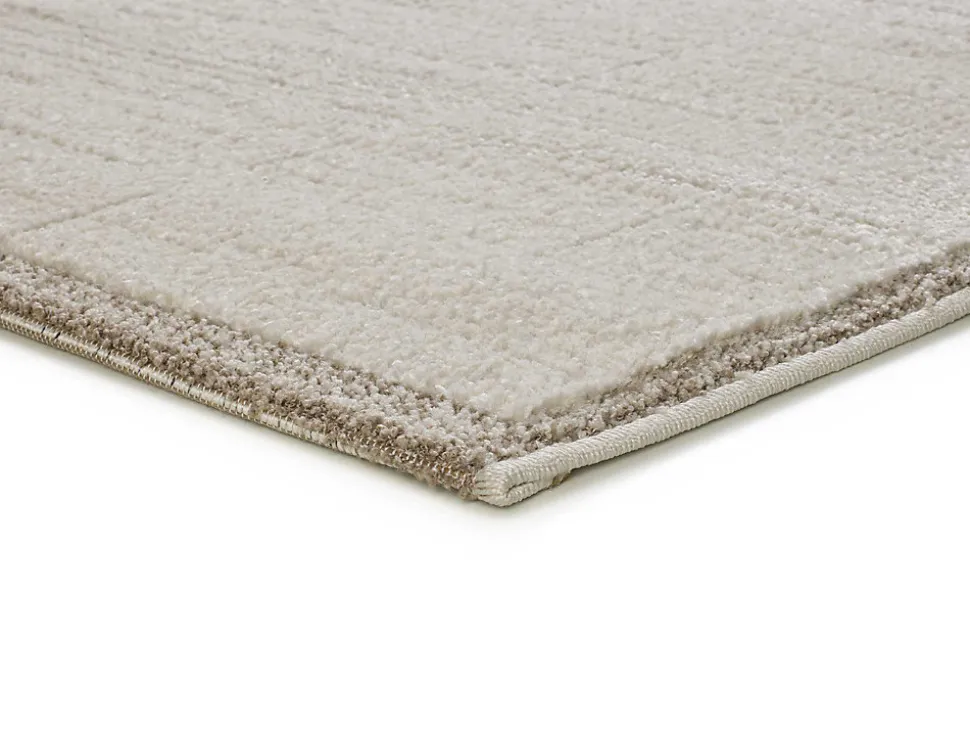 Tapis intérieur ATTICGO crème rectangulaire scandinave 120x170 cm CANDELA