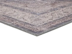 Tapis intérieur ATTICGO gris rectangulaire vintage 80x150 cm NEILA