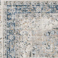 Tapis intérieur ATTICGO gris rectangulaire vintage 80x150 cm NEILA
