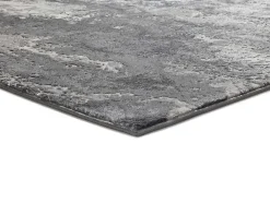 Tapis intérieur ATTICGO gris rectangulaire abstrait 140x200 cm AGATA