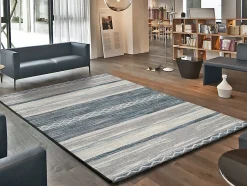 Tapis intérieur ATTICGO gris rectangulaire moderne 140x200 cm DREAMS
