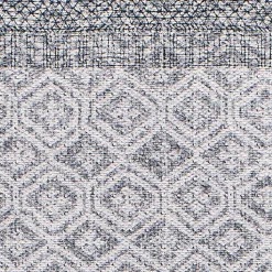 Tapis intérieur ATTICGO gris rectangulaire abstrait 140x200 cm NEILA