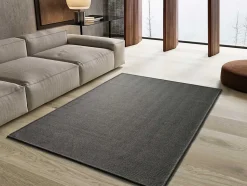 Tapis intérieur ATTICGO gris rectangulaire uni 160x230 cm ESPIGA
