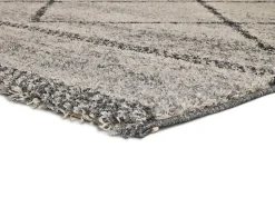 Tapis intérieur ATTICGO gris rectangulaire éthnique 133x190 cm KASBAH