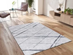 Tapis intérieur ATTICGO gris rectangulaire ethnique 160x230 cm CLASS