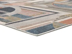 Tapis intérieur ATTICGO multicolore rectangulaire géométrique 160x230 cm BLEIK
