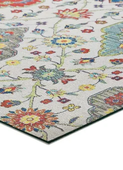 Tapis intérieur ATTICGO multicolore rectangulaire dessins colorés 52x200 cm RICCI