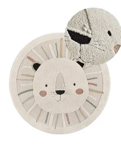 Tapis intérieur ATTICGO multicolore rond enfant lion diam.120 cm CLOWN