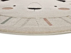 Tapis intérieur ATTICGO multicolore rond enfant lion diam.120 cm CLOWN