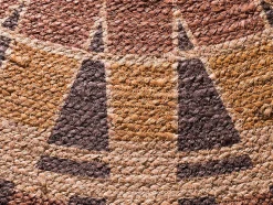 Tapis intérieur ATTICGO multicolore rond ethnique diam.120 cm TONGA