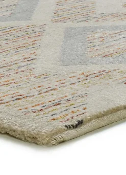 Tapis intérieur ATTICGO multicolore rectangulaire géométrique 80x200 cm SIROCO