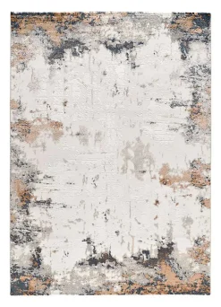 Tapis intérieur ATTICGO multicolore rectangulaire abstrait avec relief 154x230 cm KEOPS