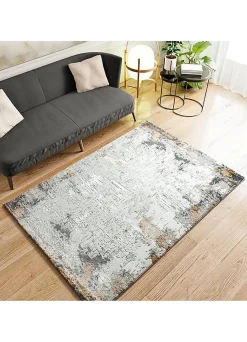 Tapis intérieur ATTICGO multicolore rectangulaire abstrait avec relief 154x230 cm KEOPS