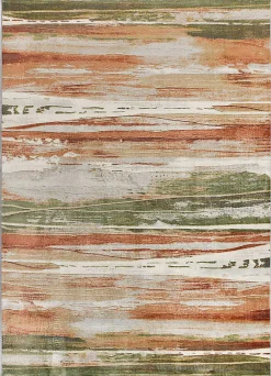 Tapis intérieur ATTICGO multicolore rectangulaire géométrique 135x195 cm BLEIK