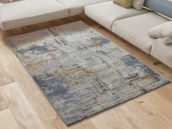 Tapis intérieur ATTICGO multicolore rectangulaire abstrait 154x230 cm SPRINGS