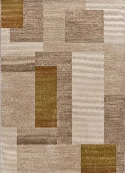 Tapis intérieur ATTICGO multicolore rectangulaire géométrique 160x230 cm MELFI