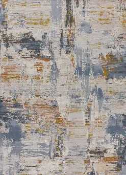 Tapis intérieur ATTICGO multicolore rectangulaire abstrait 115x170 cm SPRINGS