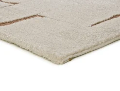 Tapis intérieur ATTICGO rouille rectangulaire scandinave 80x150 cm CANDELA