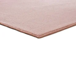 Tapis intérieur ATTICGO rose rectangulaire uni 80x150 cm CORALINE