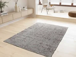Tapis intérieur ATTICGO terracotta rectangulaire vintage 120x170 cm MANDALA