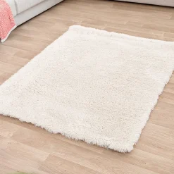 Tapis intérieur extra doux écru L.170 x l.120cm GoodHome, Pelli