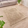 Tapis intérieur extra doux beige L.170 x l.120cm GoodHome, Pelli