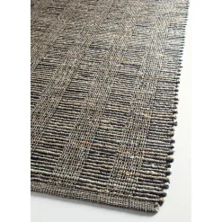 Tapis jute et coton GoodHome L.150 x l.80 cm