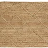 Tapis jute naturel losange Deco&Co L.230 x l.160 cm