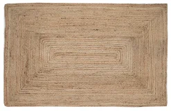 Tapis jute naturel rectangle Deco & Co L.230 x l.160cm
