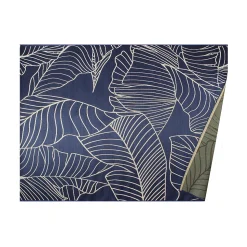 Tapis Kamae bleu marine L.200 x l.150cm